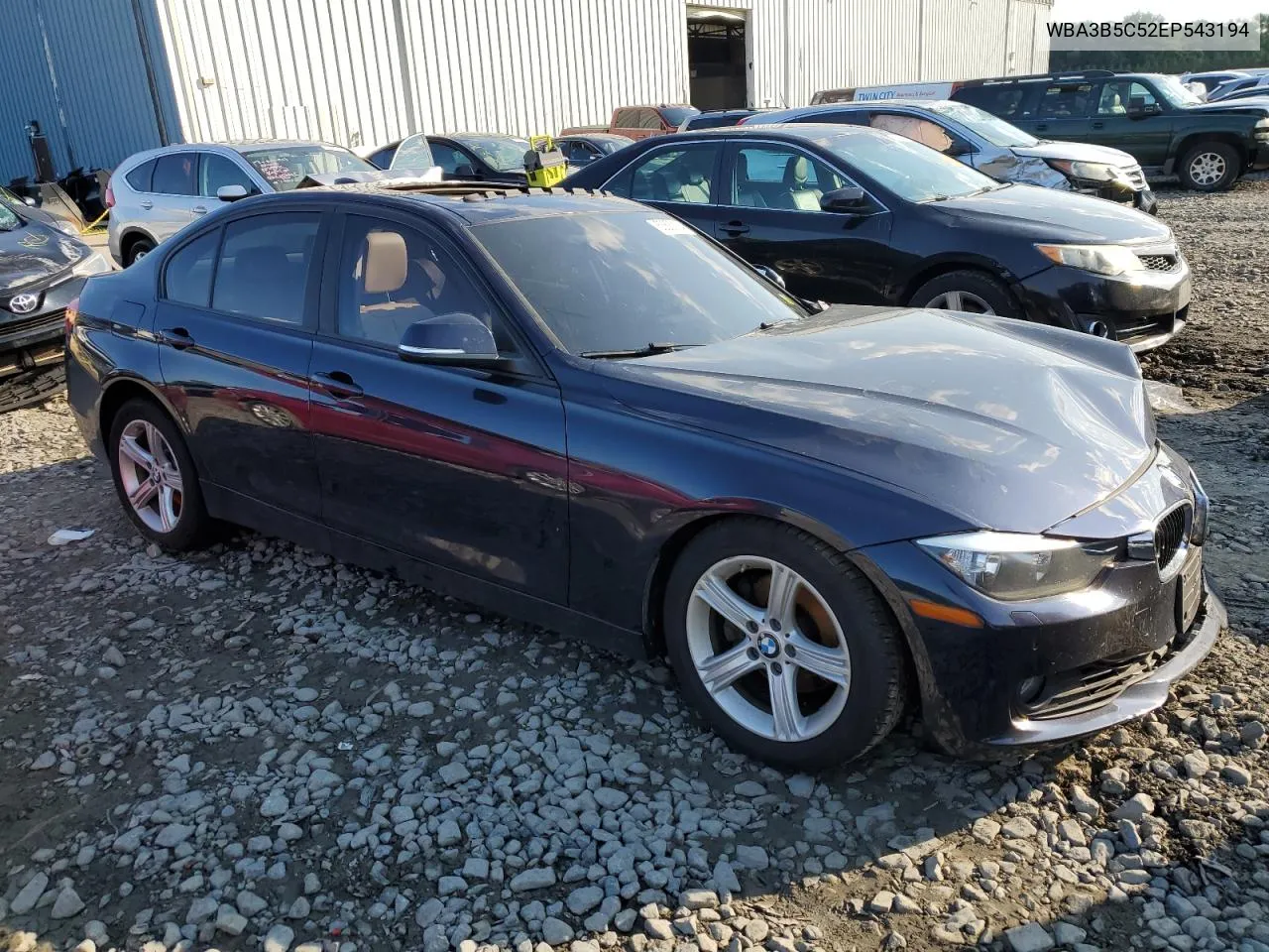 2014 BMW 328 Xi Sulev VIN: WBA3B5C52EP543194 Lot: 63683164