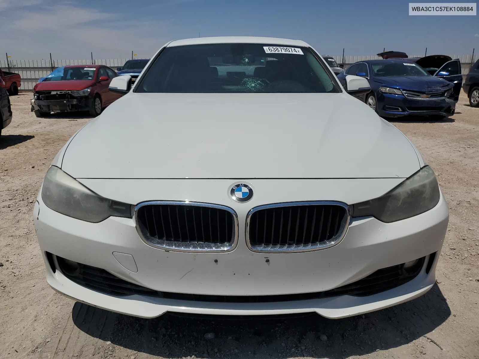 2014 BMW 328 I Sulev VIN: WBA3C1C57EK108884 Lot: 63879074