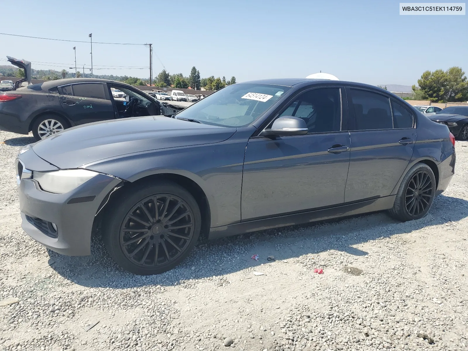 2014 BMW 328 I Sulev VIN: WBA3C1C51EK114759 Lot: 64514124