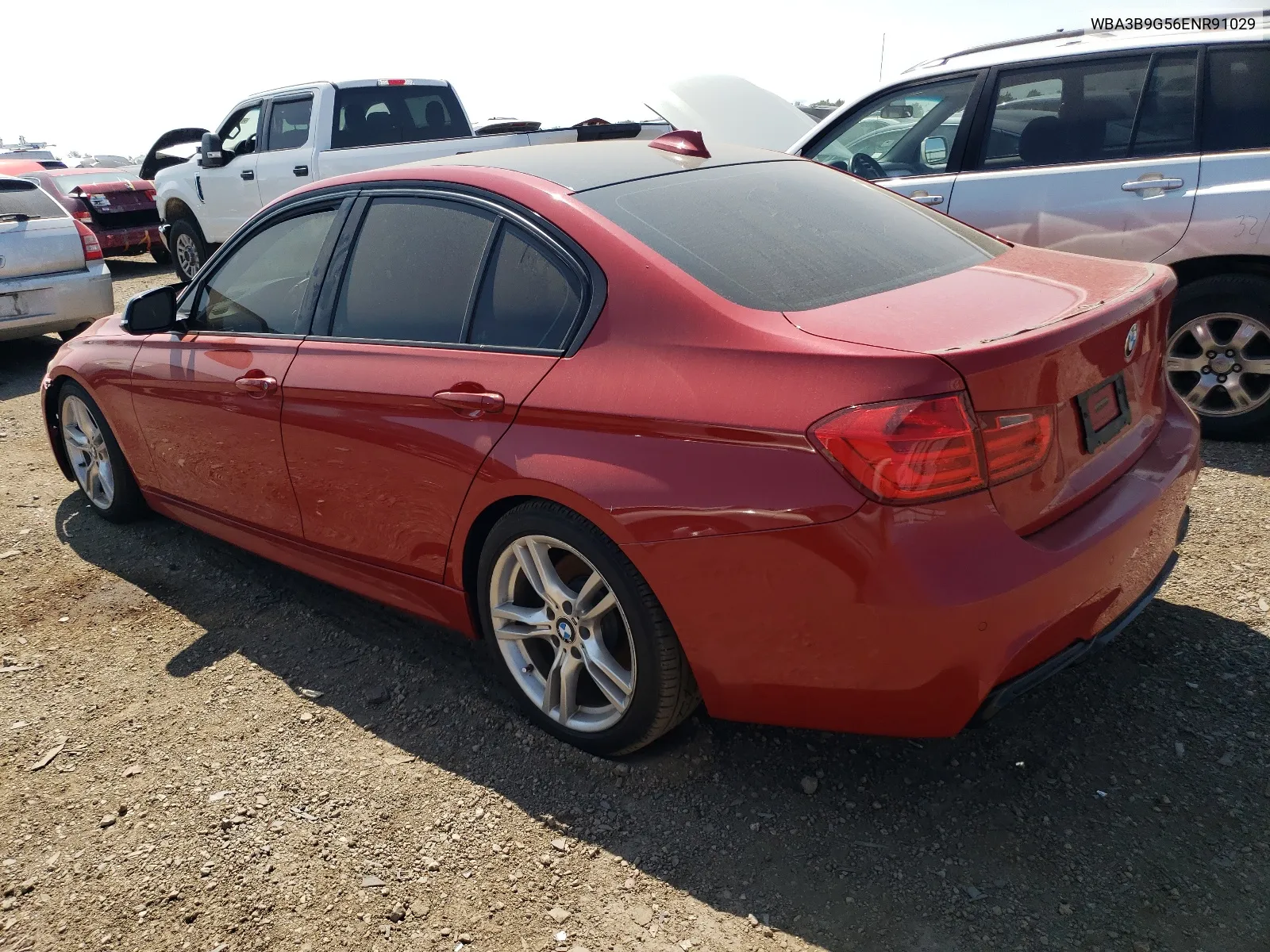 2014 BMW 335 Xi VIN: WBA3B9G56ENR91029 Lot: 65530364