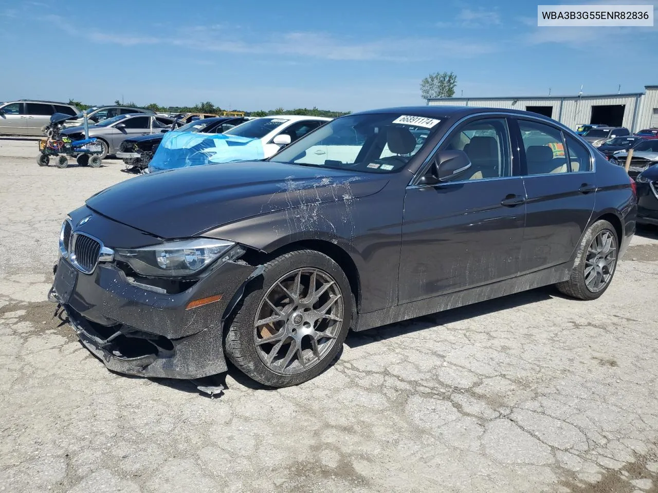 2014 BMW 328 Xi VIN: WBA3B3G55ENR82836 Lot: 66891174