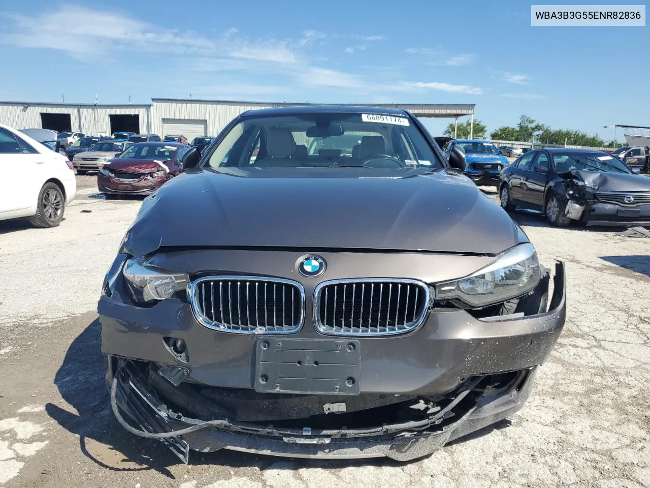 2014 BMW 328 Xi VIN: WBA3B3G55ENR82836 Lot: 66891174