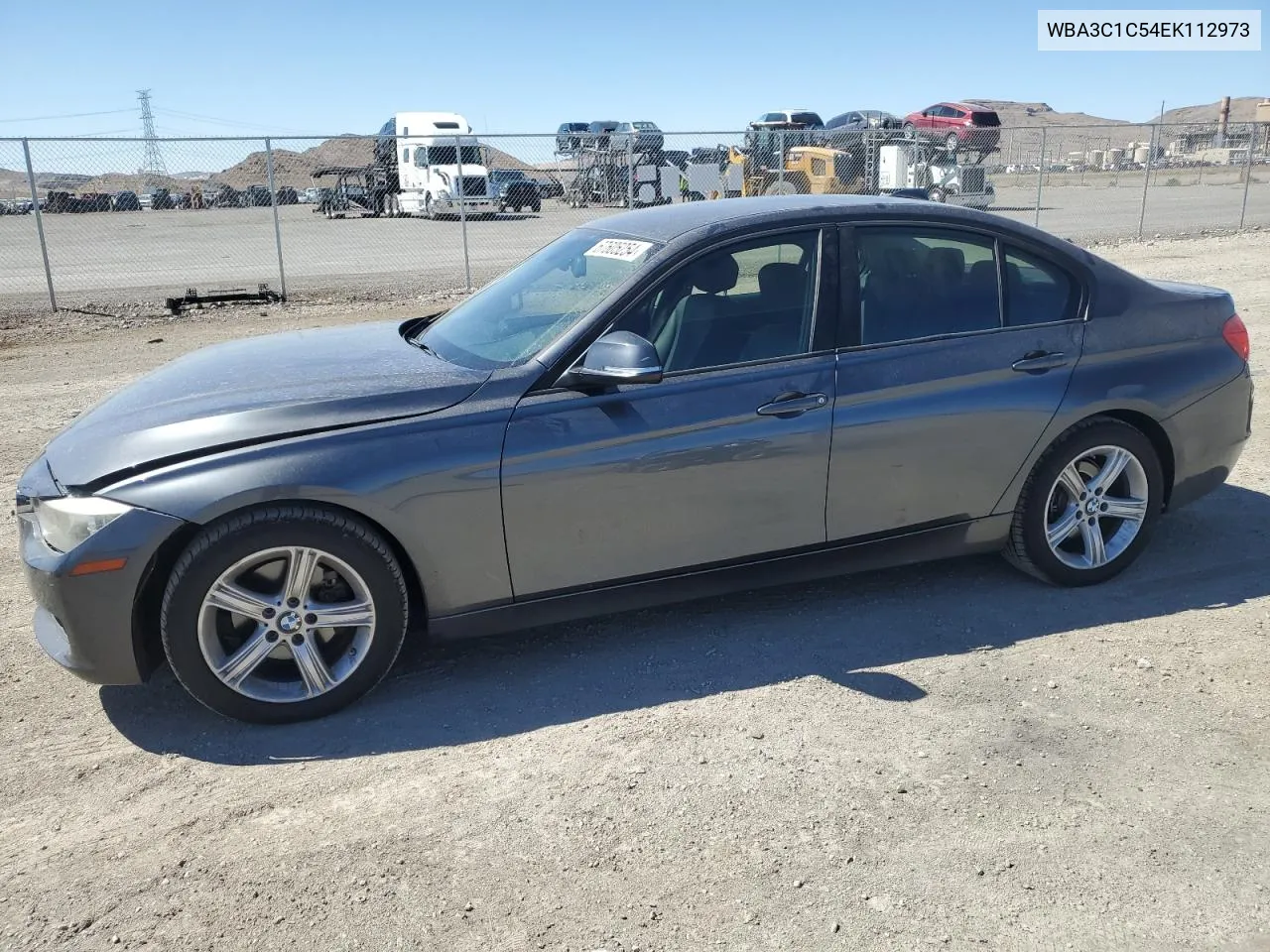 2014 BMW 328 I Sulev VIN: WBA3C1C54EK112973 Lot: 67605254