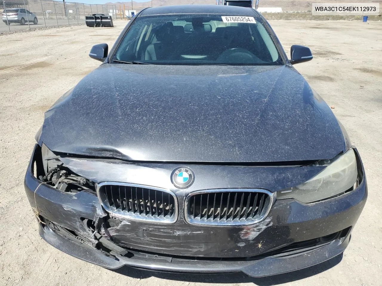 2014 BMW 328 I Sulev VIN: WBA3C1C54EK112973 Lot: 67605254