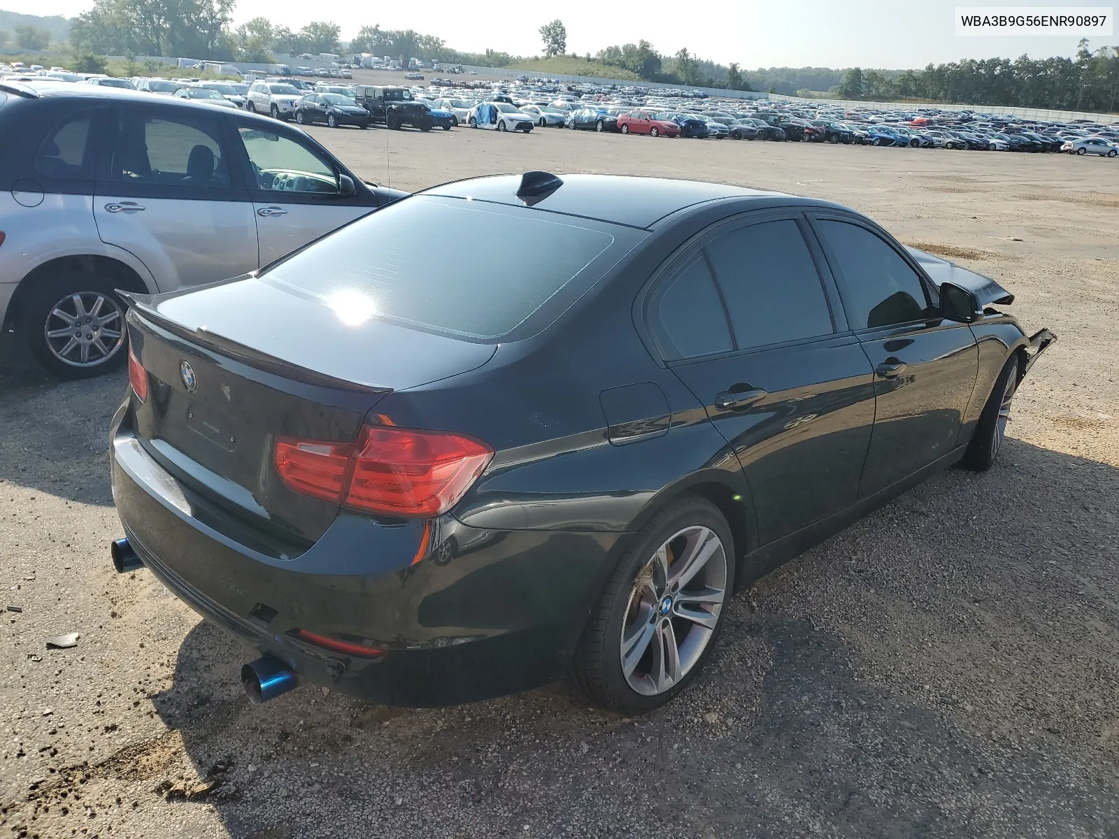 2014 BMW 335 Xi VIN: WBA3B9G56ENR90897 Lot: 67780844