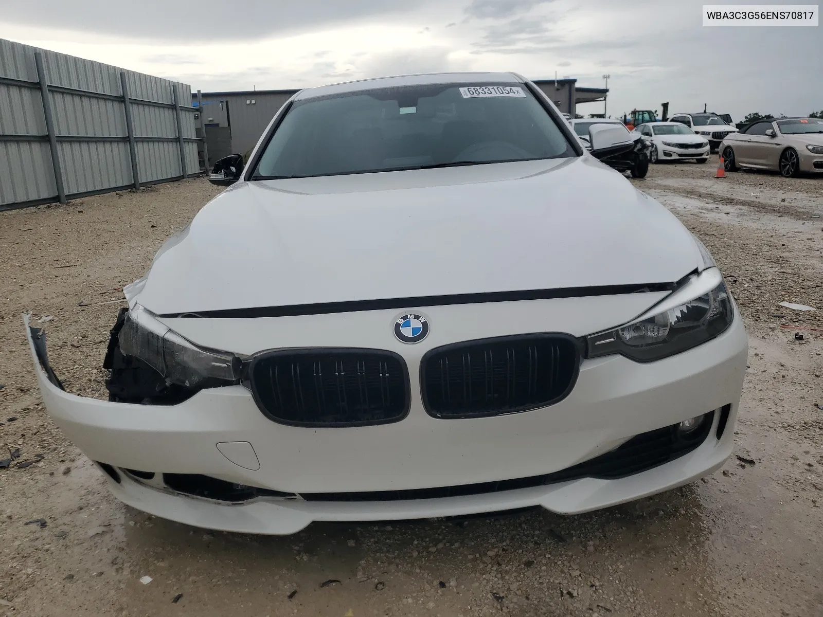 2014 BMW 320 I xDrive VIN: WBA3C3G56ENS70817 Lot: 68331054