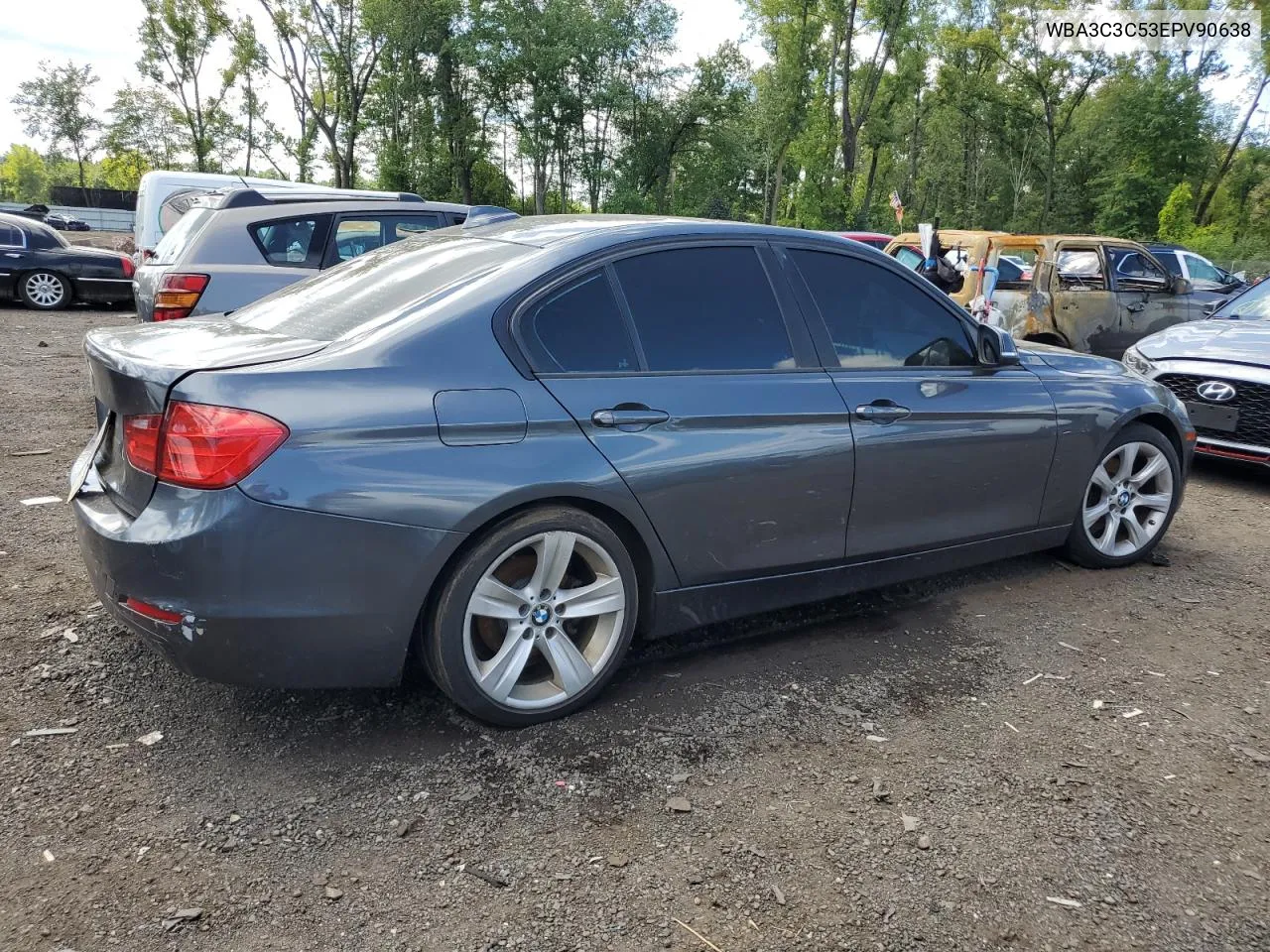 2014 BMW 320 I xDrive VIN: WBA3C3C53EPV90638 Lot: 68385284