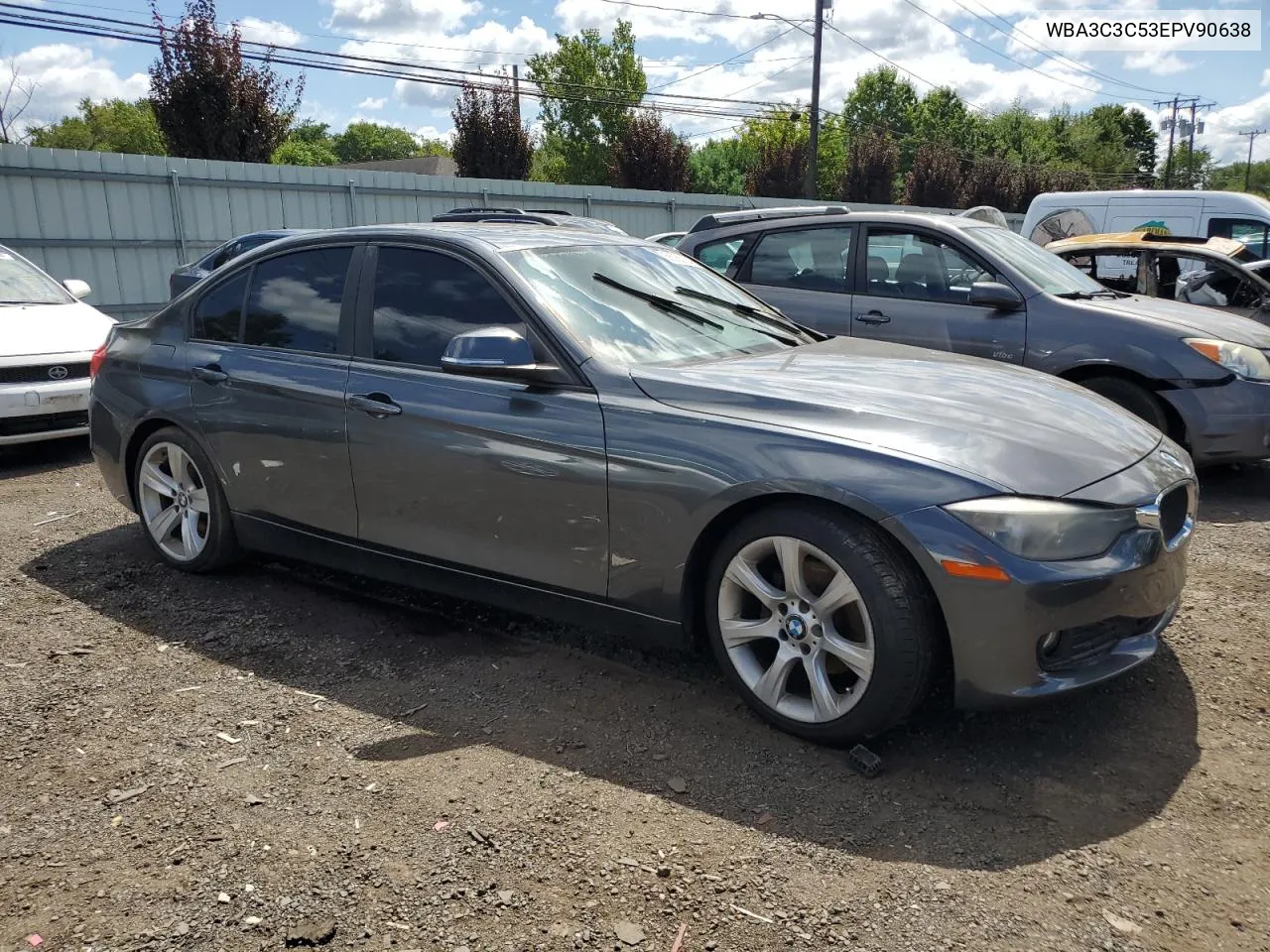 2014 BMW 320 I xDrive VIN: WBA3C3C53EPV90638 Lot: 68385284