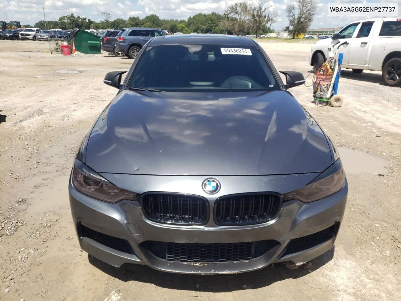 2014 BMW 328 I VIN: WBA3A5G52ENP27737 Lot: 69336044