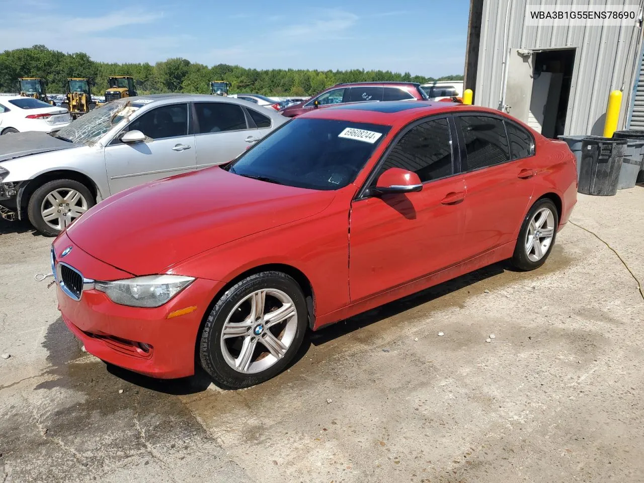 WBA3B1G55ENS78690 2014 BMW 320 I