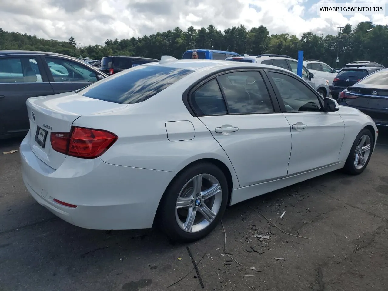 2014 BMW 320 I VIN: WBA3B1G56ENT01135 Lot: 69669014