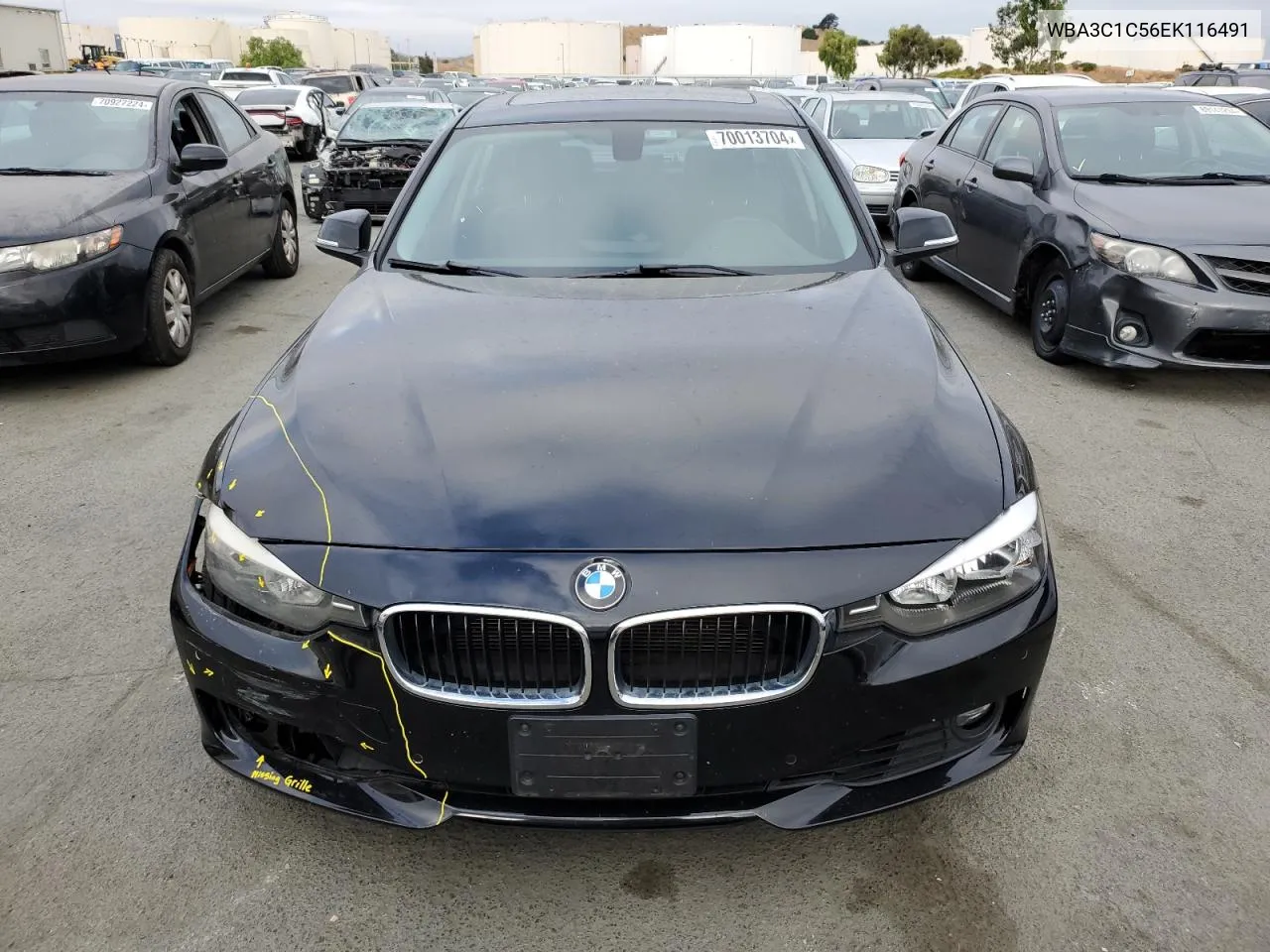 WBA3C1C56EK116491 2014 BMW 328 I Sulev