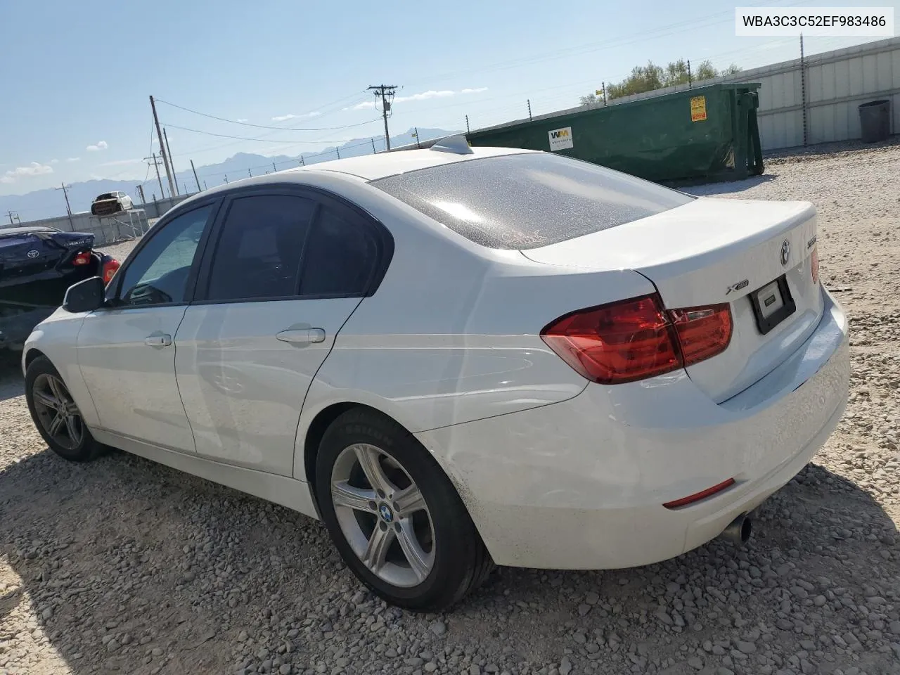 2014 BMW 320 I xDrive VIN: WBA3C3C52EF983486 Lot: 70436454