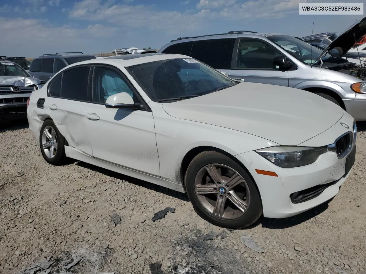 2014 BMW 320 I xDrive VIN: WBA3C3C52EF983486 Lot: 70436454