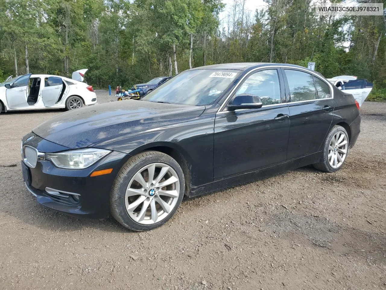 2014 BMW 328 Xi VIN: WBA3B3C50EJ978321 Lot: 70479094