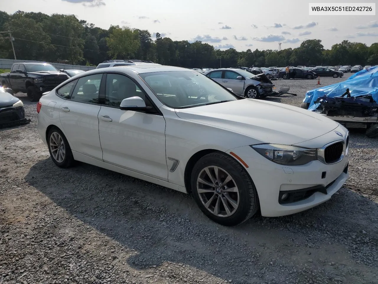 2014 BMW 328 Xigt VIN: WBA3X5C51ED242726 Lot: 70645534