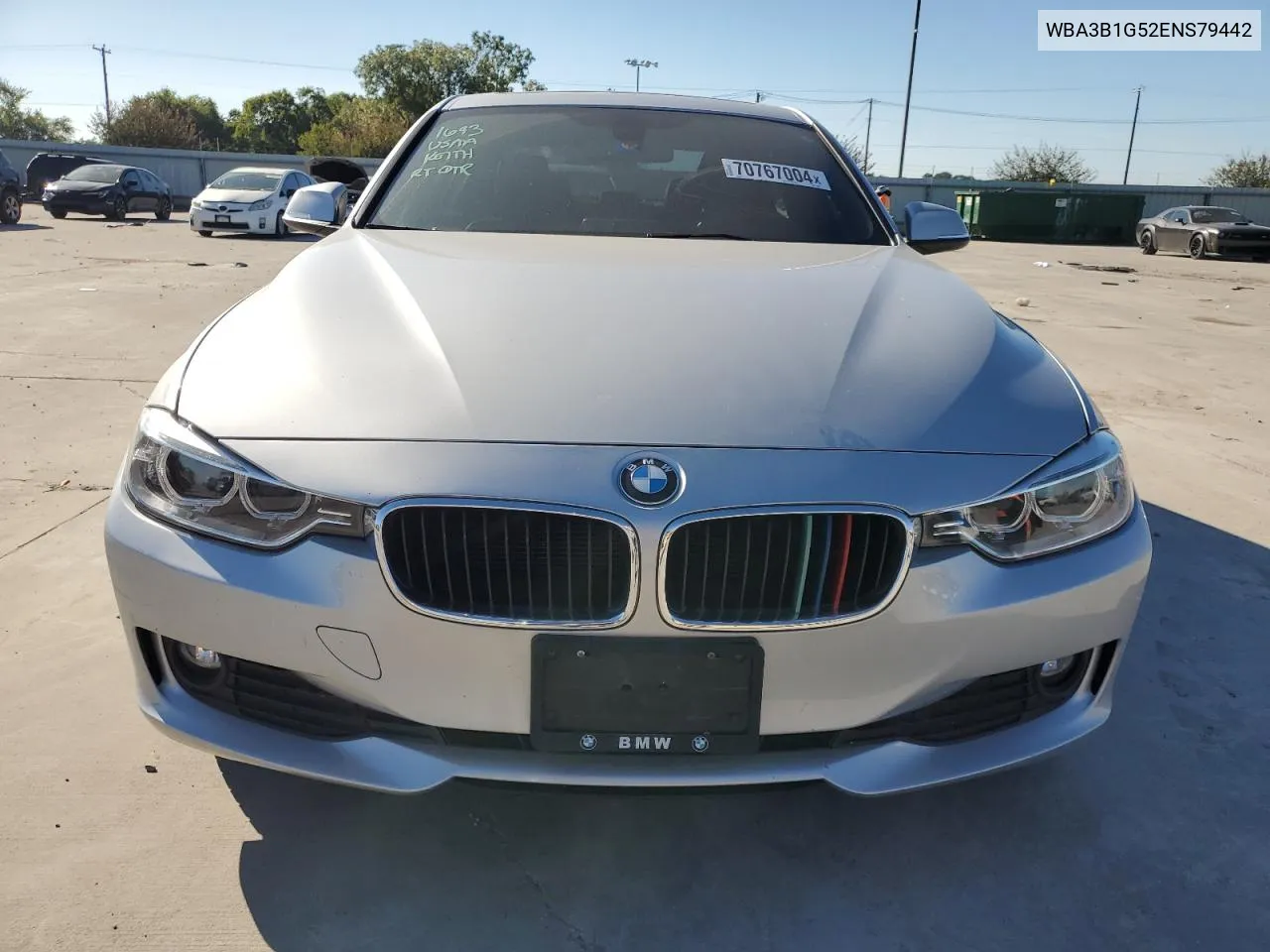 2014 BMW 320 I VIN: WBA3B1G52ENS79442 Lot: 70767004