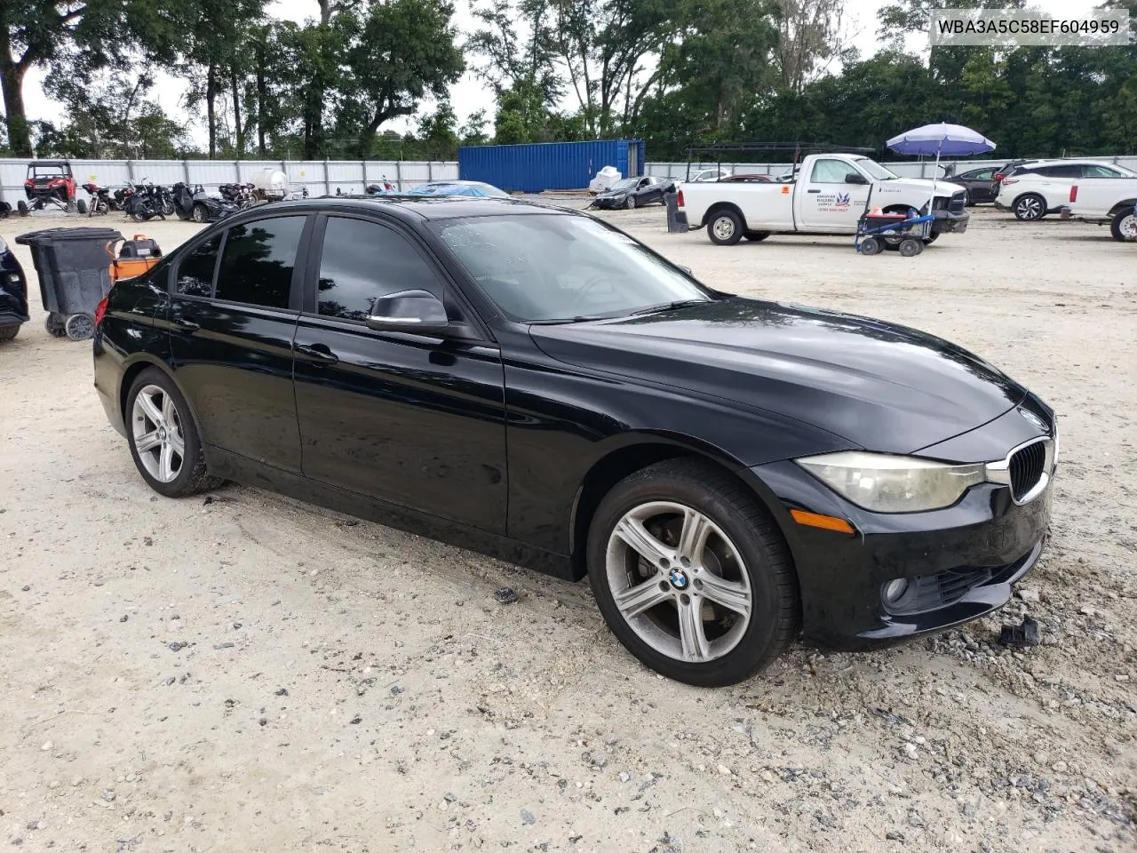 2014 BMW 328 I VIN: WBA3A5C58EF604959 Lot: 71009994