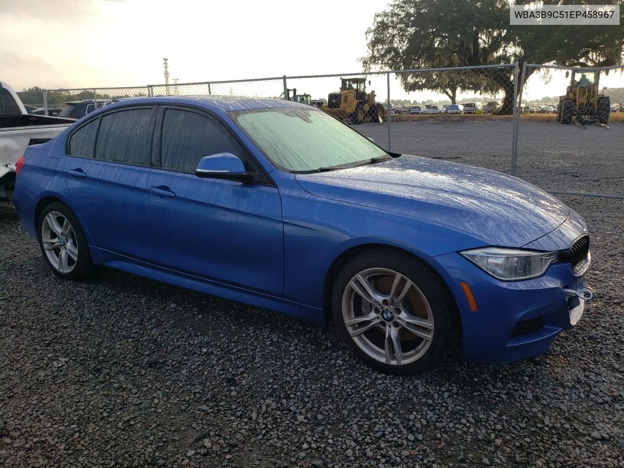 2014 BMW 335 Xi VIN: WBA3B9C51EP458967 Lot: 71094274