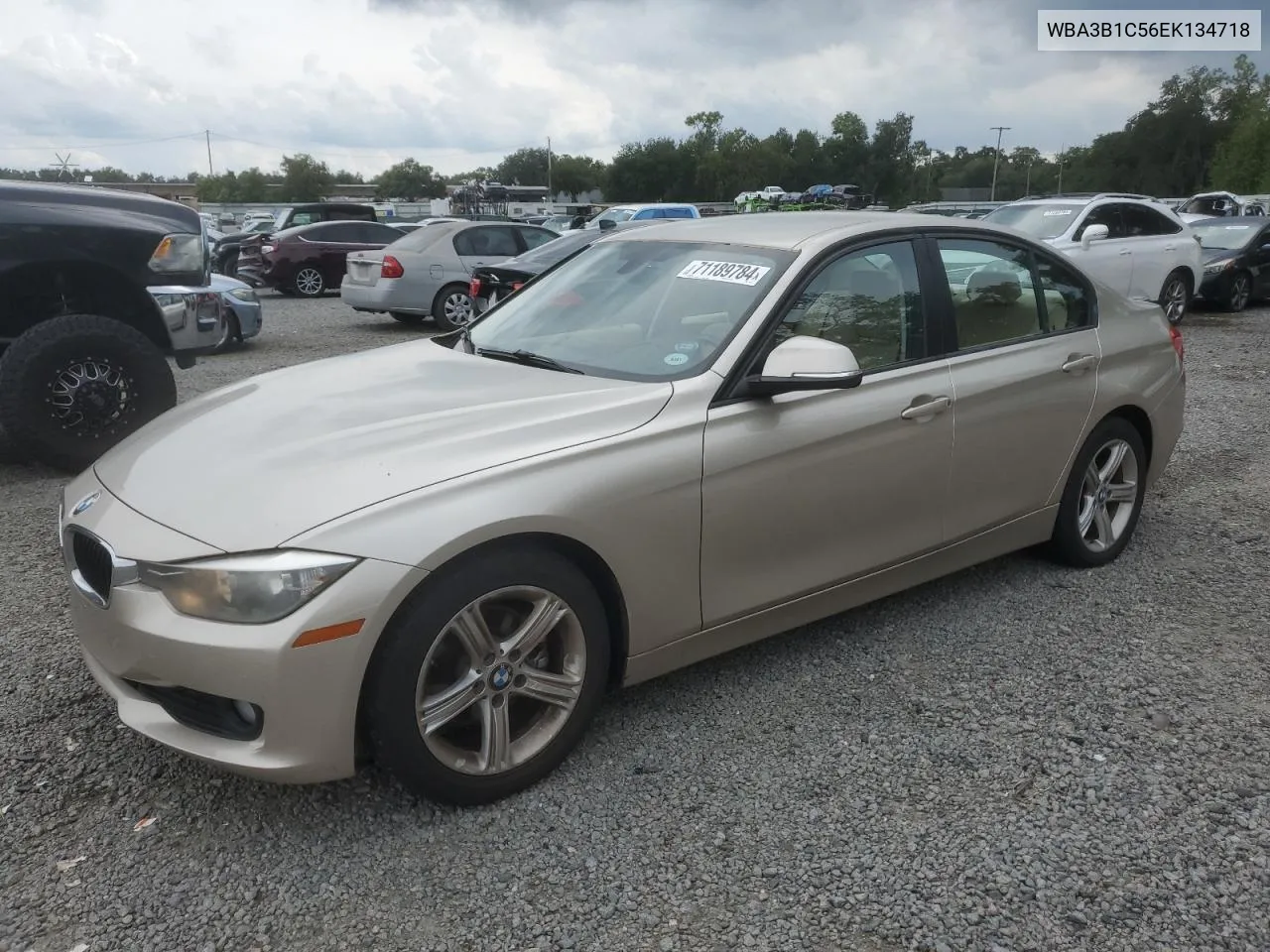 2014 BMW 320 I VIN: WBA3B1C56EK134718 Lot: 71189784