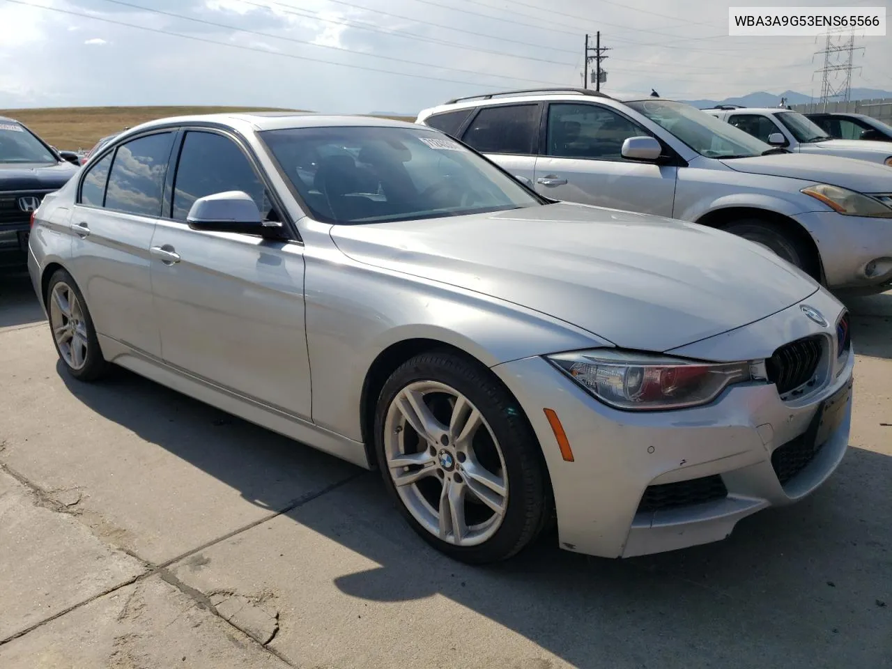 2014 BMW 335 I VIN: WBA3A9G53ENS65566 Lot: 71240304