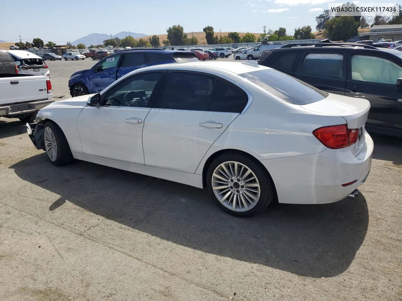 2014 BMW 328 I Sulev VIN: WBA3C1C5XEK117434 Lot: 71321434