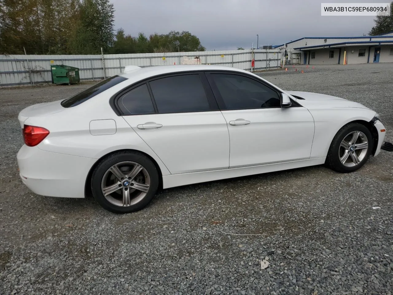 2014 BMW 320 I VIN: WBA3B1C59EP680934 Lot: 71491024