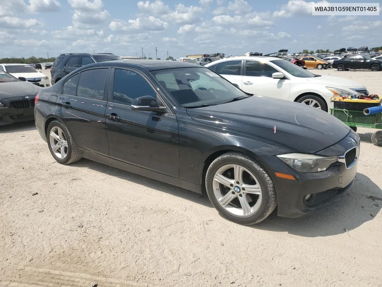 2014 BMW 320 I VIN: WBA3B1G59ENT01405 Lot: 71575684