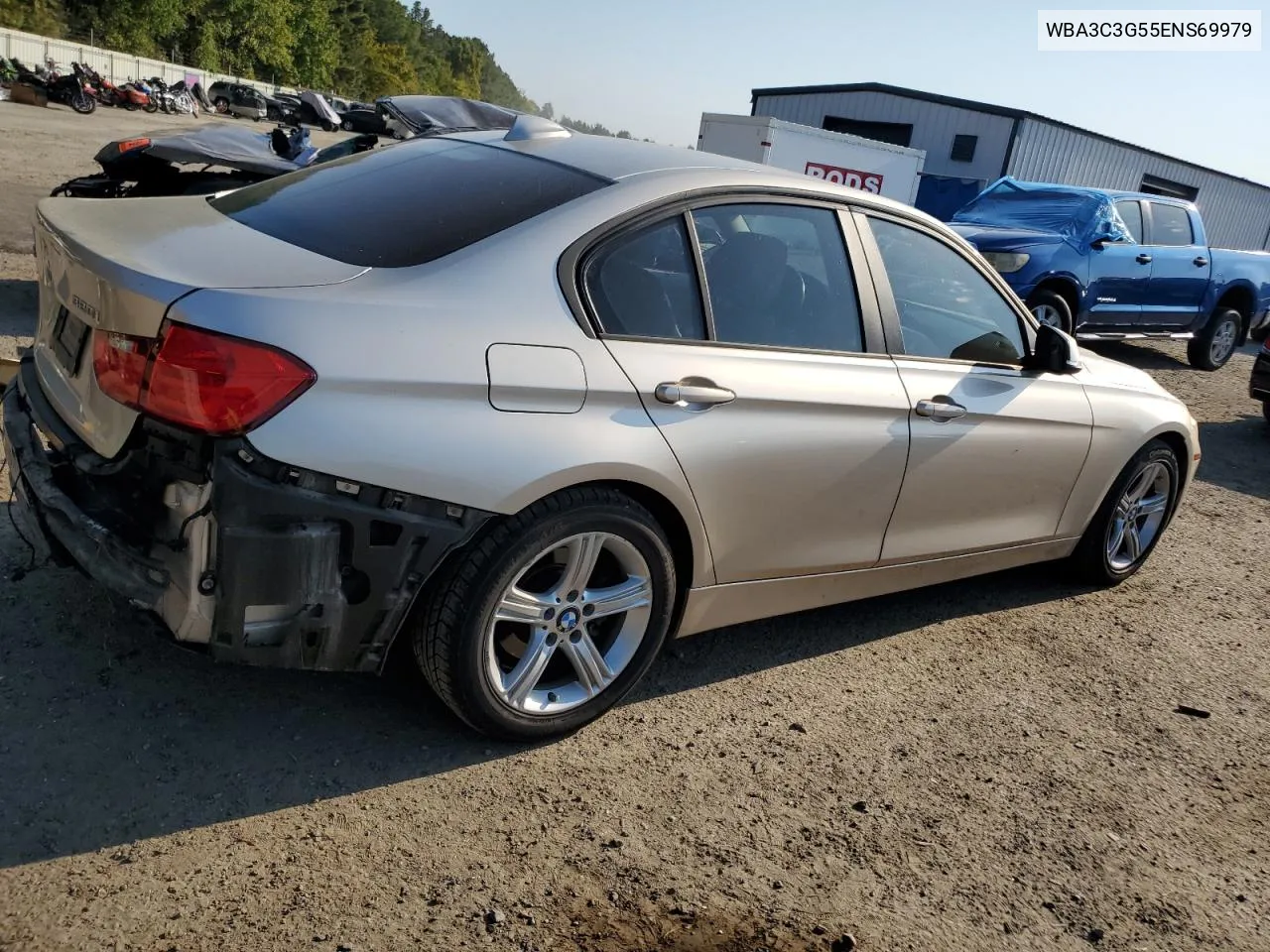 2014 BMW 320 I xDrive VIN: WBA3C3G55ENS69979 Lot: 73744384