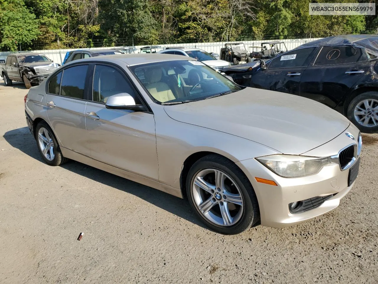 2014 BMW 320 I xDrive VIN: WBA3C3G55ENS69979 Lot: 73744384