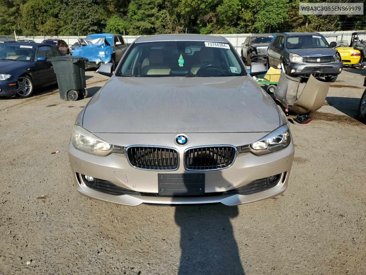 2014 BMW 320 I xDrive VIN: WBA3C3G55ENS69979 Lot: 73744384