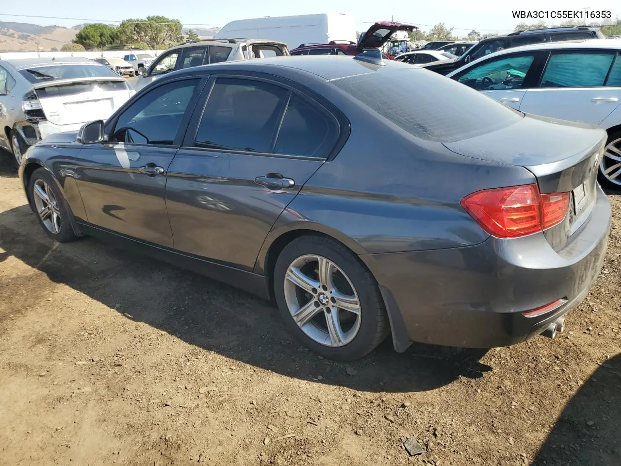 2014 BMW 328 I Sulev VIN: WBA3C1C55EK116353 Lot: 73807024