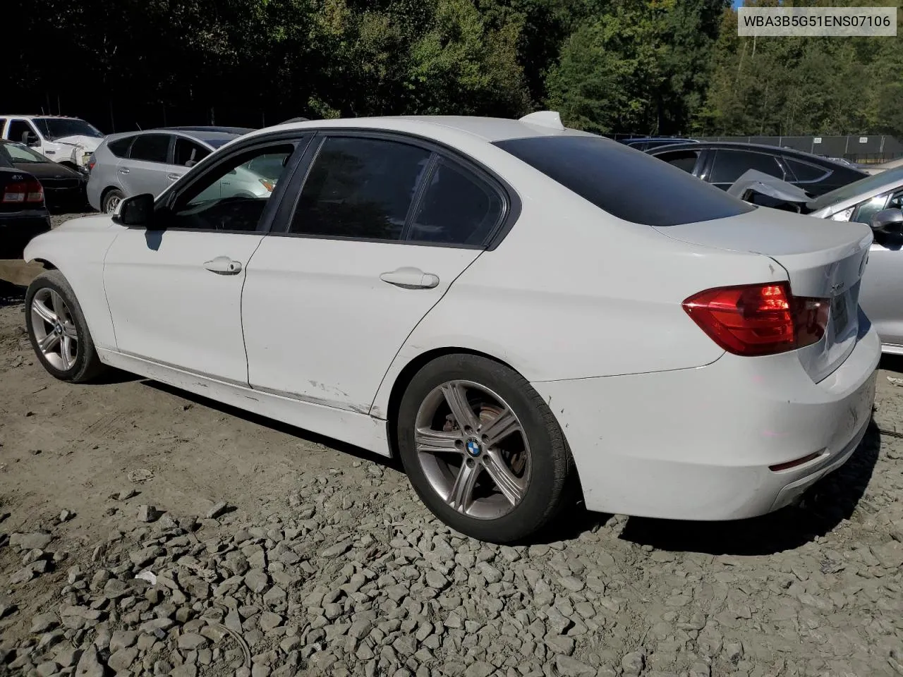 2014 BMW 328 Xi Sulev VIN: WBA3B5G51ENS07106 Lot: 74054764