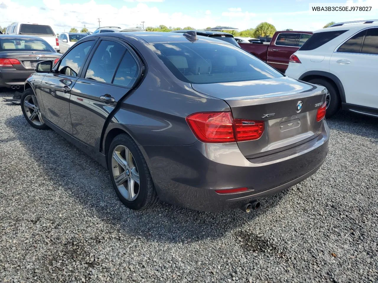 2014 BMW 328 Xi VIN: WBA3B3C50EJ978027 Lot: 74123324