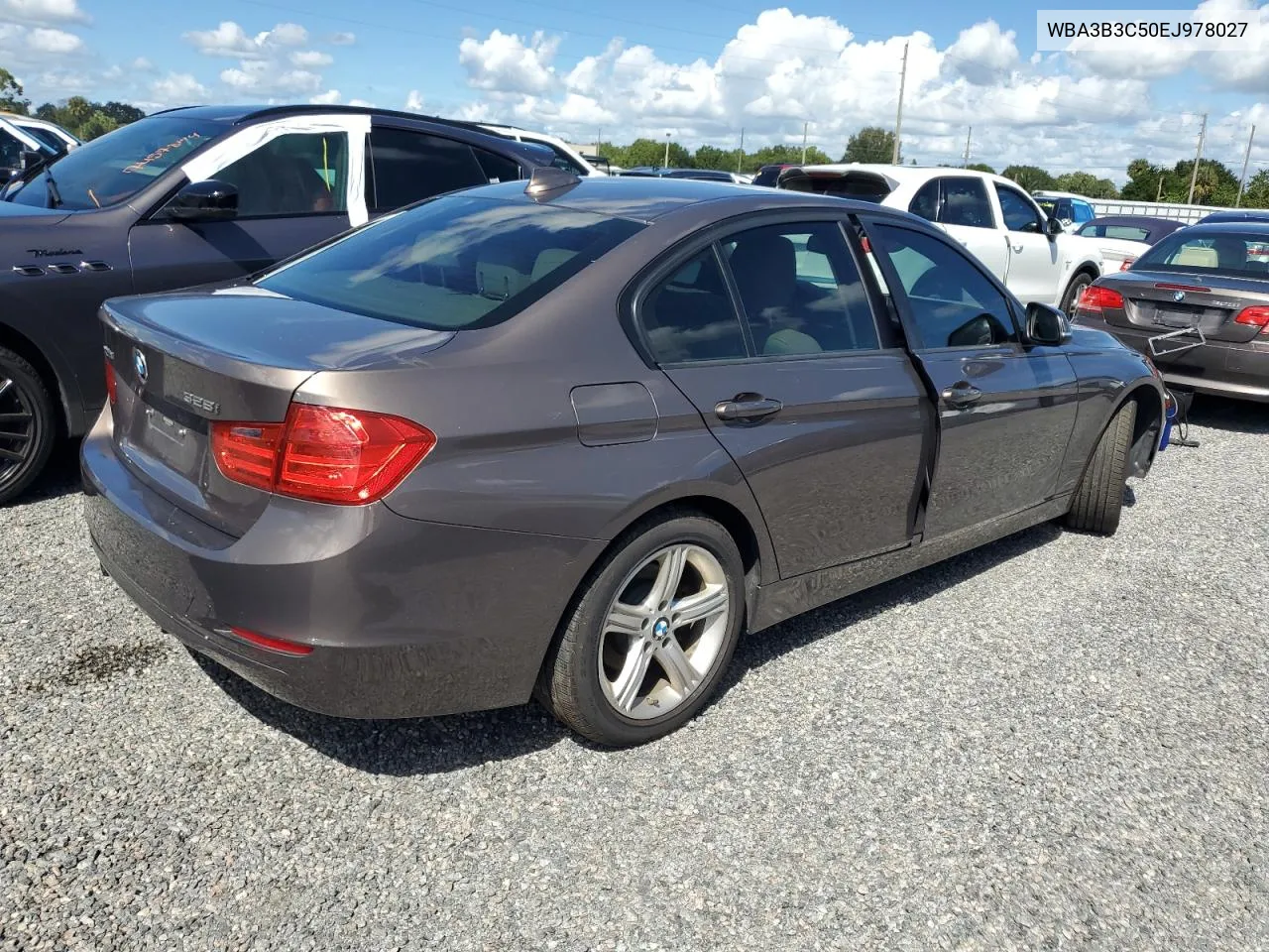 2014 BMW 328 Xi VIN: WBA3B3C50EJ978027 Lot: 74123324