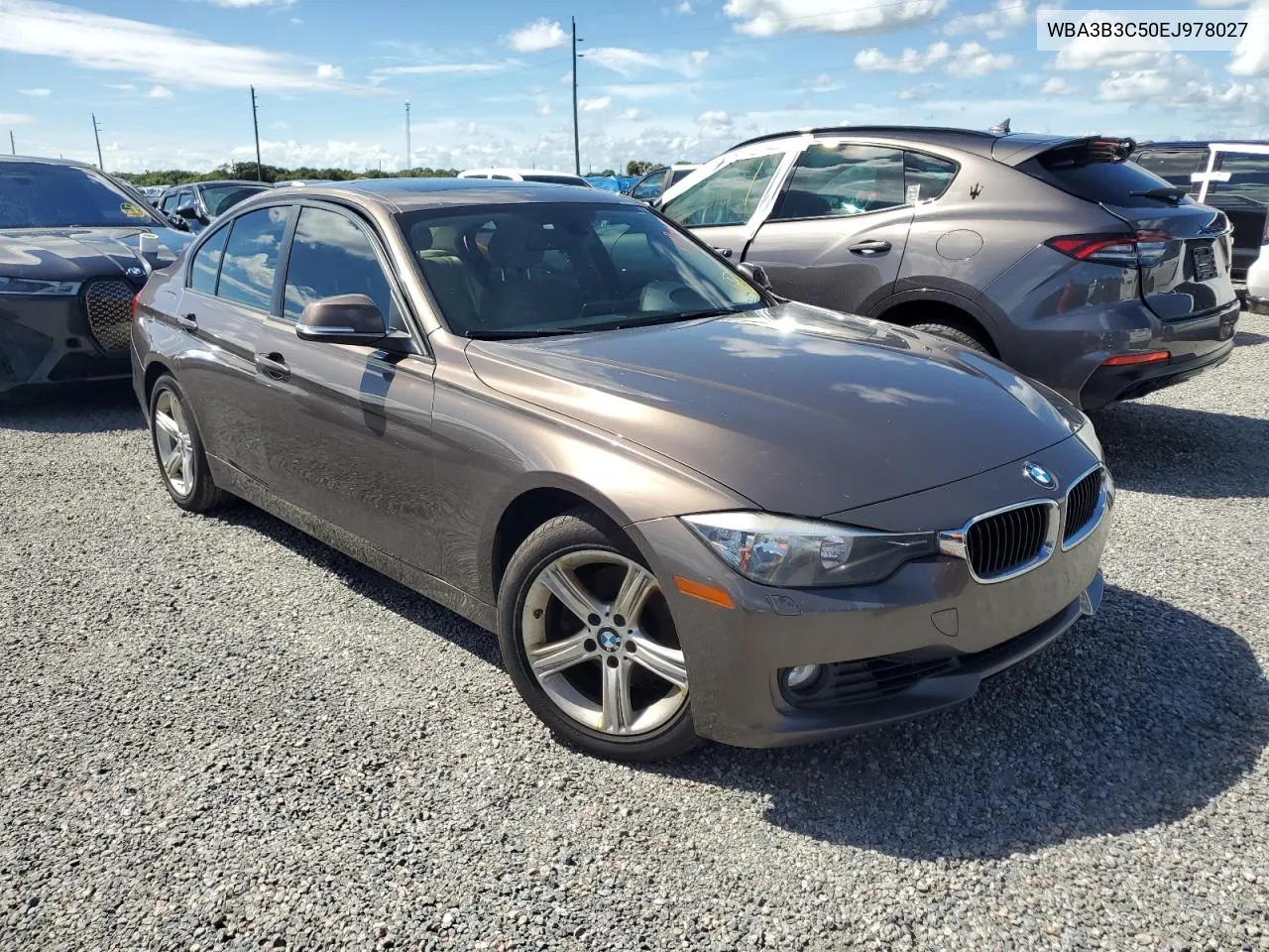 2014 BMW 328 Xi VIN: WBA3B3C50EJ978027 Lot: 74123324