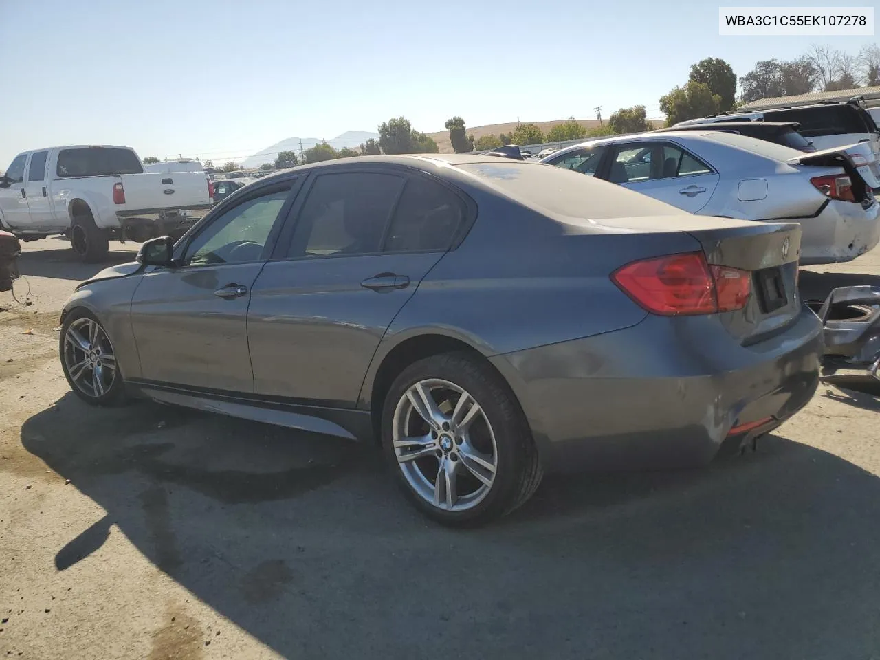 2014 BMW 328 I Sulev VIN: WBA3C1C55EK107278 Lot: 74141644