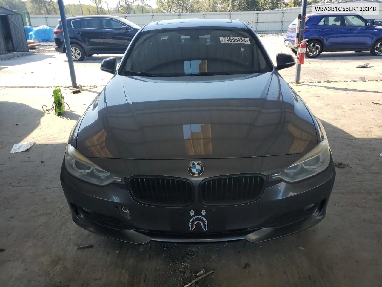 2014 BMW 320 I VIN: WBA3B1C55EK133348 Lot: 74895454