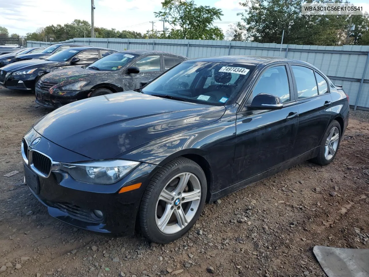 2014 BMW 328 I Sulev VIN: WBA3C1C56EK105541 Lot: 74974344