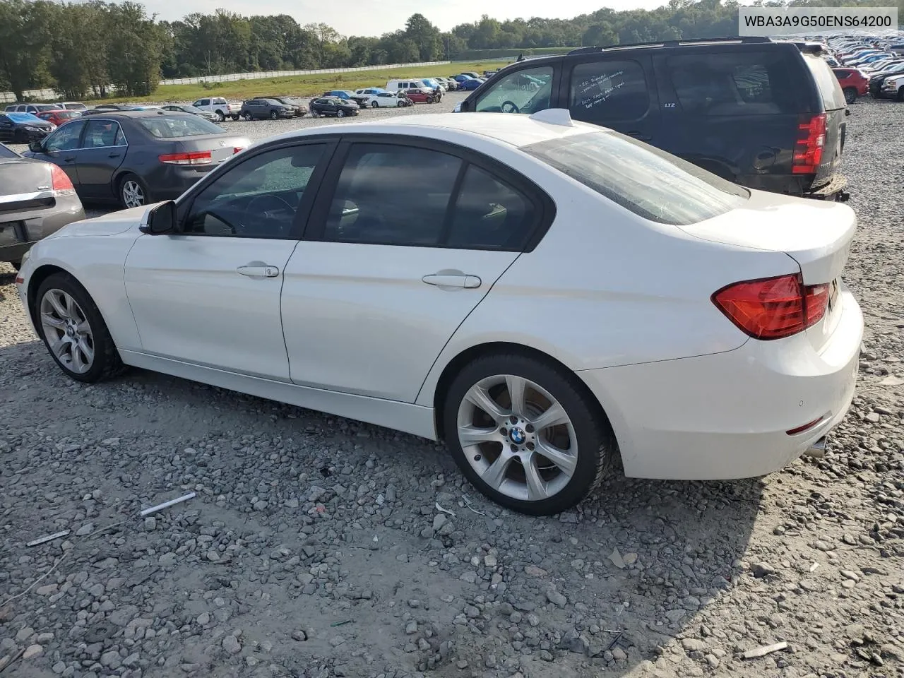 2014 BMW 335 I VIN: WBA3A9G50ENS64200 Lot: 74995194