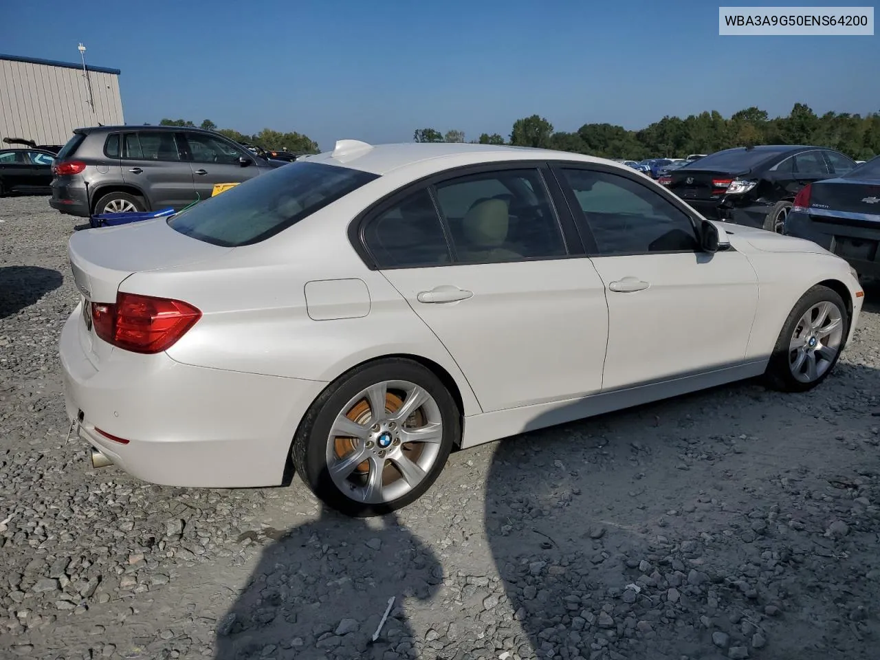 2014 BMW 335 I VIN: WBA3A9G50ENS64200 Lot: 74995194