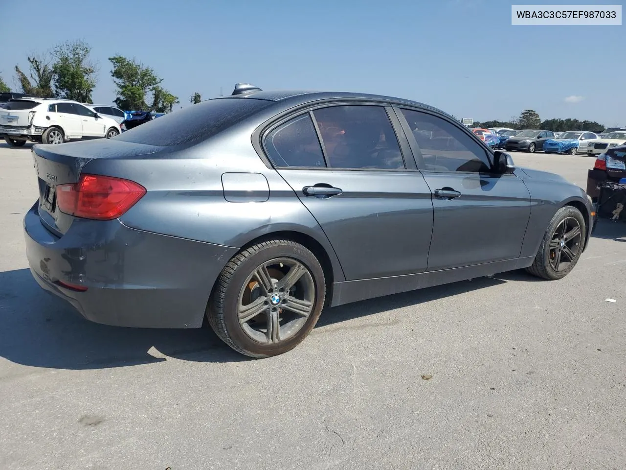 2014 BMW 320 I xDrive VIN: WBA3C3C57EF987033 Lot: 76174354