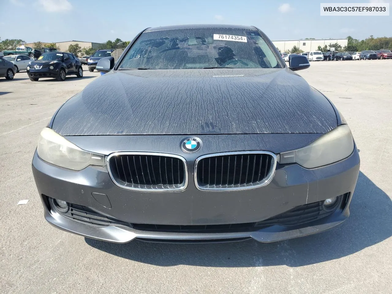 2014 BMW 320 I xDrive VIN: WBA3C3C57EF987033 Lot: 76174354