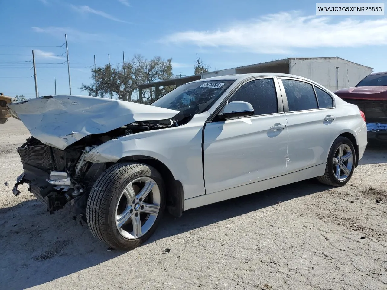 2014 BMW 320 I xDrive VIN: WBA3C3G5XENR25853 Lot: 76268584