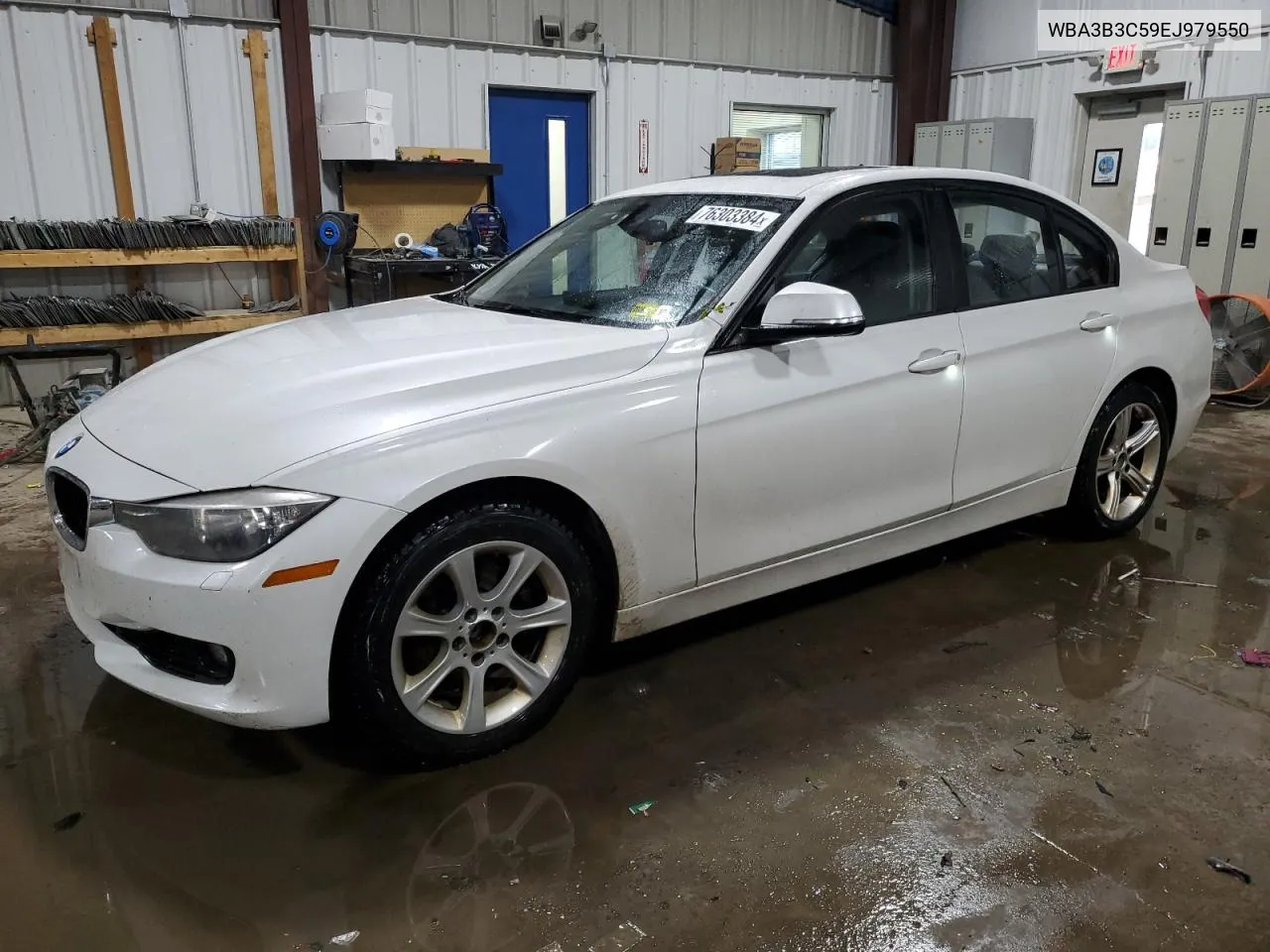 2014 BMW 328 Xi VIN: WBA3B3C59EJ979550 Lot: 76303384