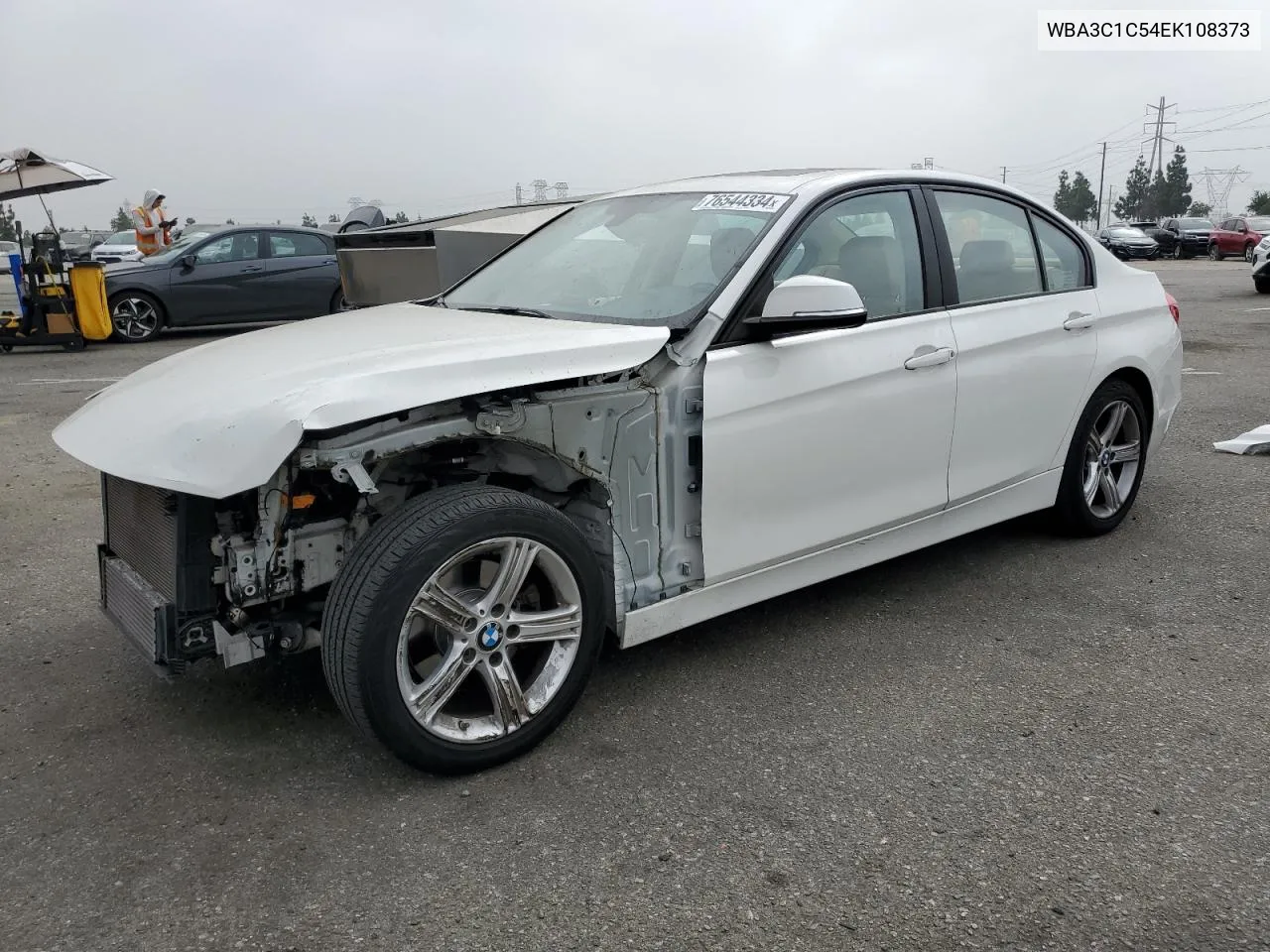 2014 BMW 328 I Sulev VIN: WBA3C1C54EK108373 Lot: 76544334