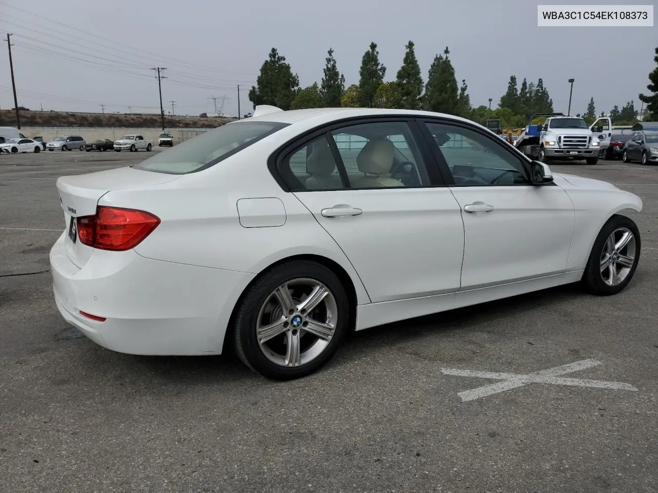 2014 BMW 328 I Sulev VIN: WBA3C1C54EK108373 Lot: 76544334