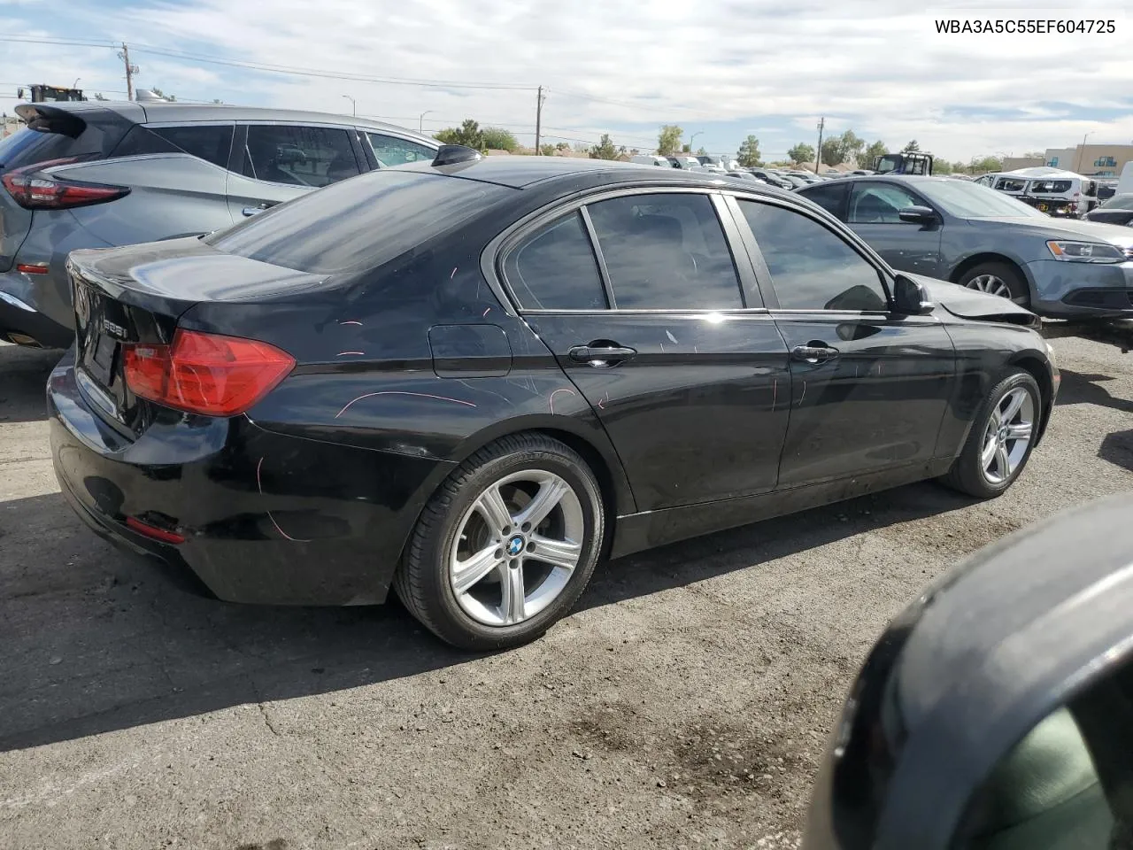 2014 BMW 328 I VIN: WBA3A5C55EF604725 Lot: 76624344