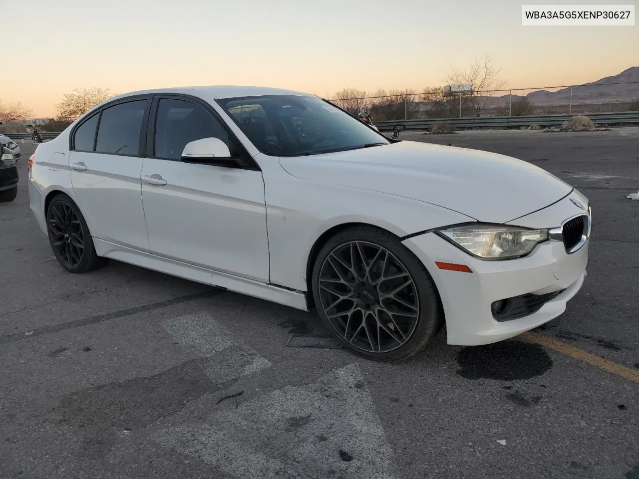 2014 BMW 328 I VIN: WBA3A5G5XENP30627 Lot: 76774534