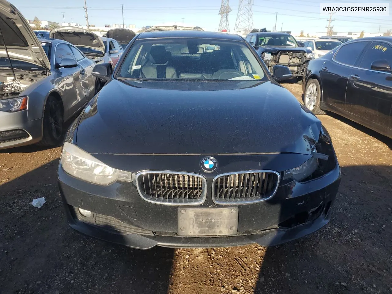 2014 BMW 320 I xDrive VIN: WBA3C3G52ENR25930 Lot: 76776224